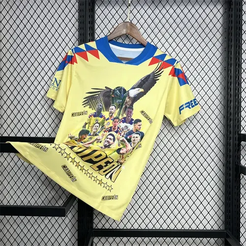 2024/2025 Club América Champions Yellow Commemorative Edition Jersey  — view 3