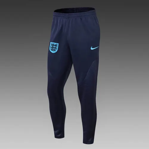 2022 England Half-Pull Training Suit Blue Soccer Jersey Set — view 5