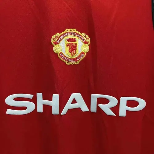 1985 Maillot Rétro Manchester United Home Football  — view 6