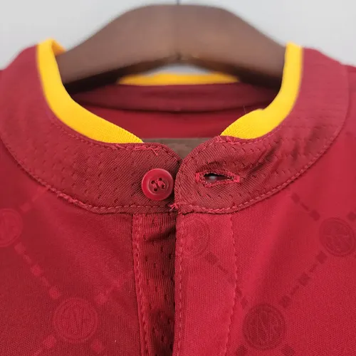 2022/2023 Roma Home Soccer Jersey  — view 7