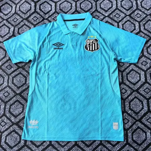 2025/2026 Maillot de Football Bleu Édition Spéciale Santos  — view 1