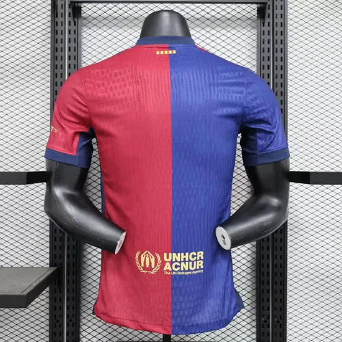 2024/2025 Spielerversion Barcelona Heim Ohne Spotify AAA fan-gradät — view 2
