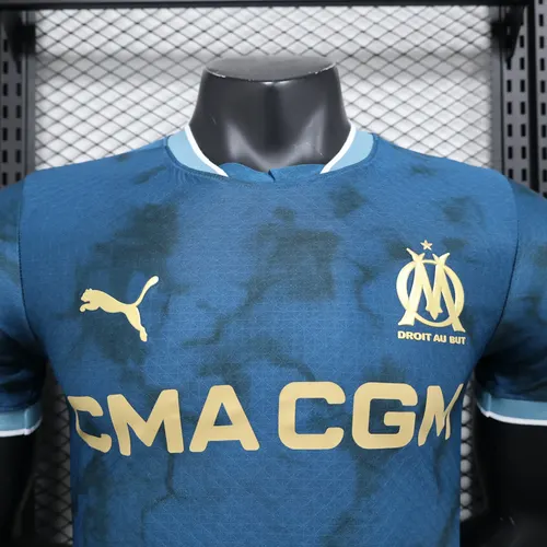 2024/2025 Versión Jugador Olympique de Marseille Camiseta Visitante — view 3