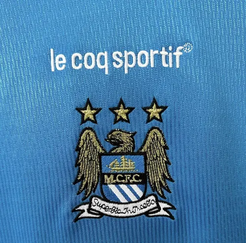 1999-2001 Retro Manchester City Home Football Shirt  — view 9
