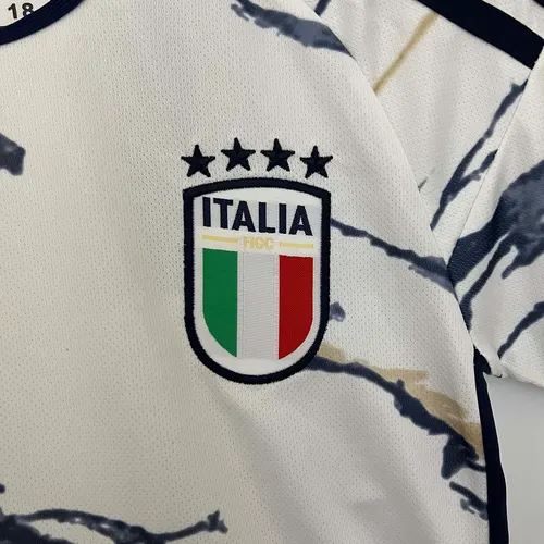 2023 Italy Away Soccer Shirt Kids Size — view 7