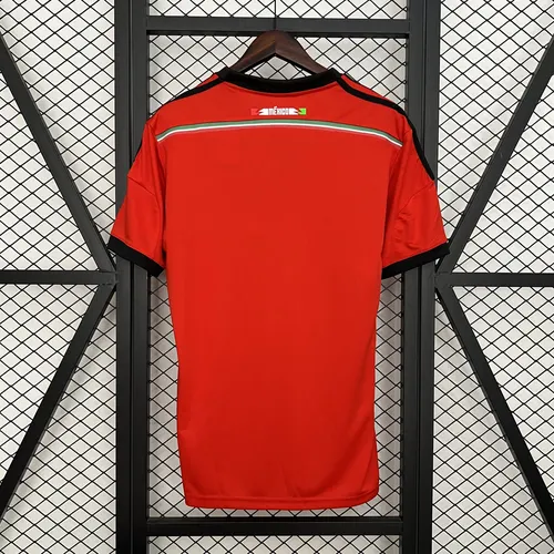 2014 Retro Mexico Soccer Jersey Away — view 2