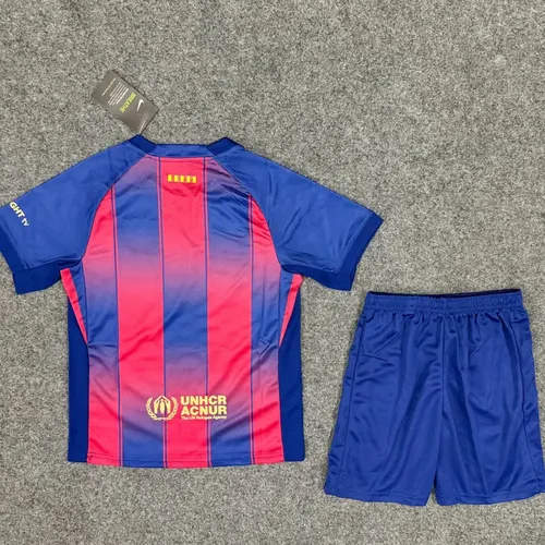 2025/2026 قميص برشلونة المنزلي 01 مقاس أطفال جودة تايلاندية — view 2