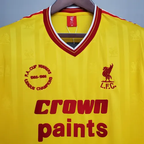 Camisa de Futebol Retro Liverpool Away 1985/1986 Qualidade Tailândia — view 3