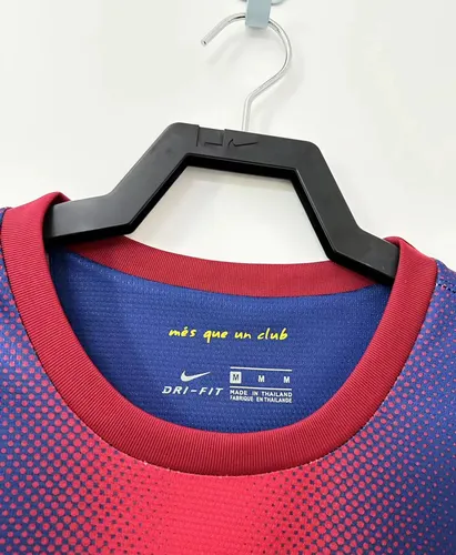 2012/2013 Retro Long Sleeve Barcelona Home Football Shirt  — view 3