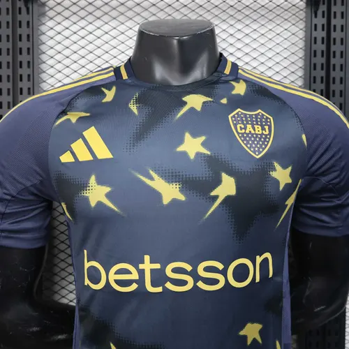 Camisa de Futebol Boca Juniors Terceiro Fora Versão Jogador 2025/2026  — view 3