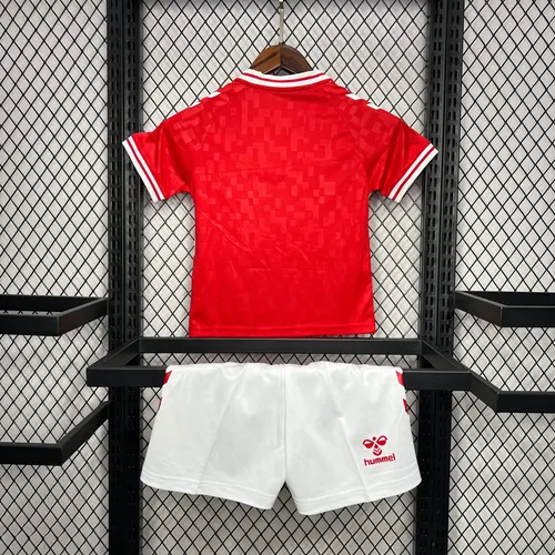 2024-2025 Camisa Casa Seleção Dinamarca  Tamanho Infantil — view 2