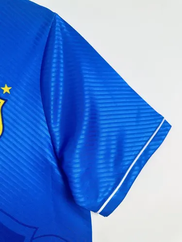Maillot de football extérieur rétro Brésil 1996  — view 7