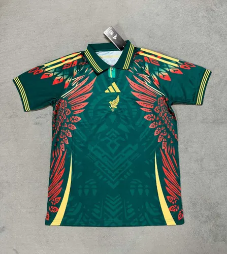 2025 Mexiko National Sonderedition grünes Fußballtrikot AAA Fan-Qualität — view 1