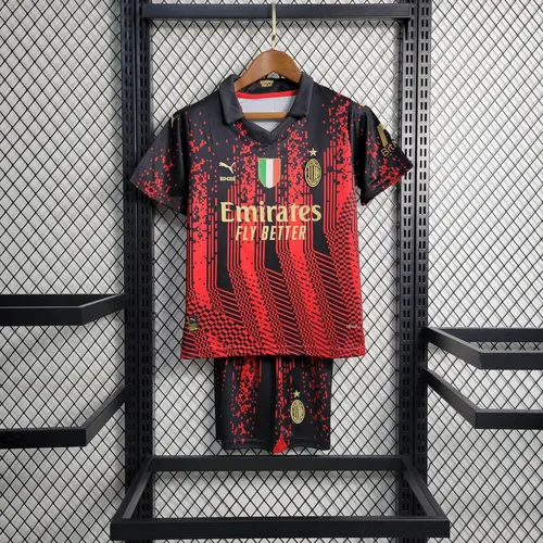 2022/2023 AC Milan Fourth Away Soccer Jersey  Kids Size — view 1