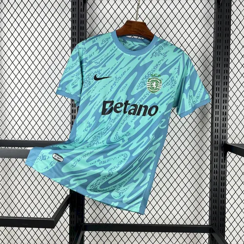 2025/2026 Sporting Lisboa Edição Especial Azul Camisa de Futebol  — view 1