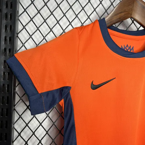 Camisa de Futebol Países Baixos Casa 2024 AAA qualidade fã Tamanho Infantil — view 5
