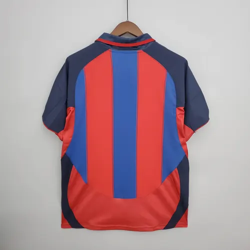Camisa de Futebol Retro Barcelona Home 2003/2004  — view 2