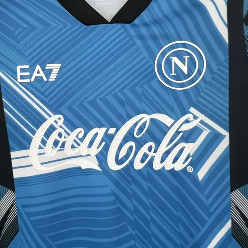 Camiseta de Fútbol Edición Conjunta 2024/2025 del Napoli  Talla Infantil — view 3