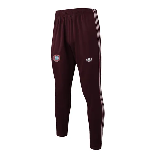 2025/2026 Chándal de Entrenamiento Media Cremallera Bayern Munich Rojo Oscuro Estilo Retro Camiseta de Fútbol  Set — view 5