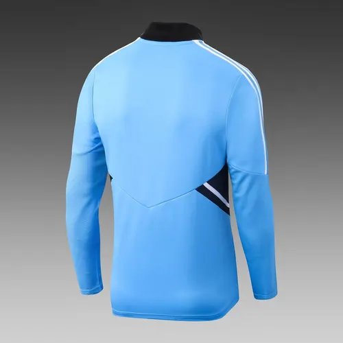 Survêtement d'Entraînement Mi-Zip Feyenoord Rotterdam Bleu 2022/2023  Ensemble — view 4