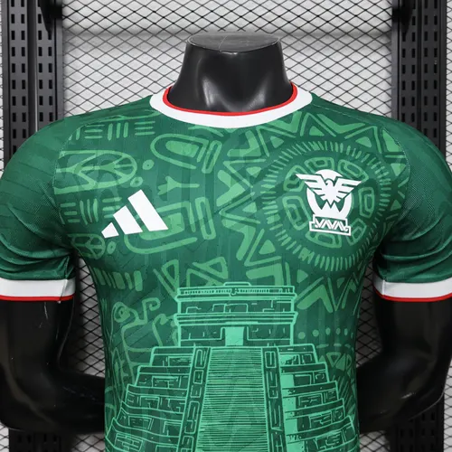Camiseta de Fútbol Edición Especial Versión Jugador 2026 de la Selección Nacional de México AAA calidad para aficionados — view 3