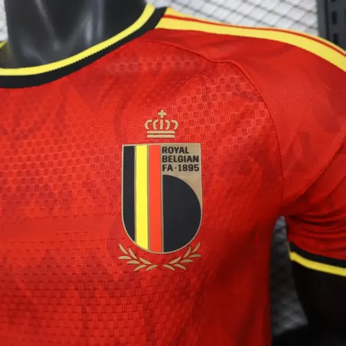 2026 Player Version Belgium National Team Home Football Shirt   — view 5