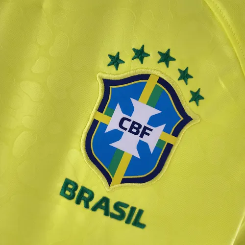2022 WM Brasilien Heim-Fußballtrikot — view 5