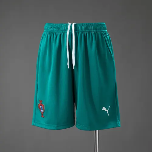 2026 Portugal Heim-Shorts Grün AAA Fan-Qualität — view 1