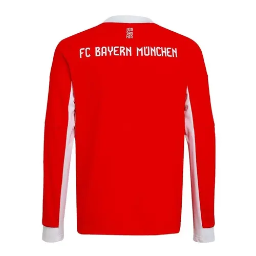 2025/2026 Long Sleeves Bayern Munich Home Football Jersey  — view 2