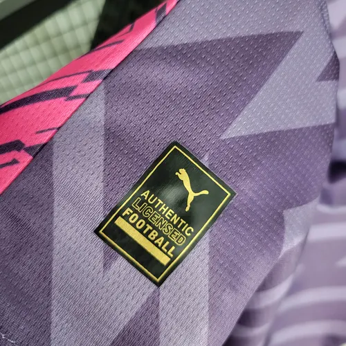 Camiseta de Fútbol Morada del Portero Manchester City 2023/2024  — view 9