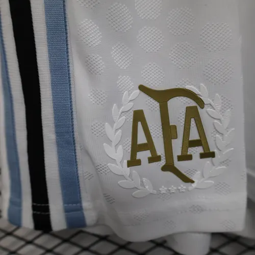 Pantalón corto blanco local de la Selección Argentina 2026 Versión Jugador AAA calidad aficionado — view 3