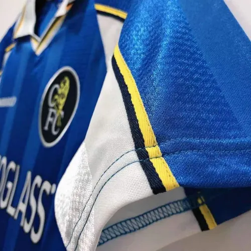 Maillot de football domicile rétro Chelsea 1997-1999 lande — view 5