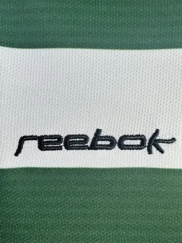2001/2003 Retro Sporting Lissabon Langarm Heim-Fußballtrikot  — view 6