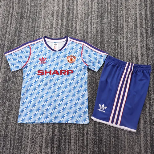 Camisa Retrô Manchester United Visitante 1990/1992  Tamanho Infantil — view 1