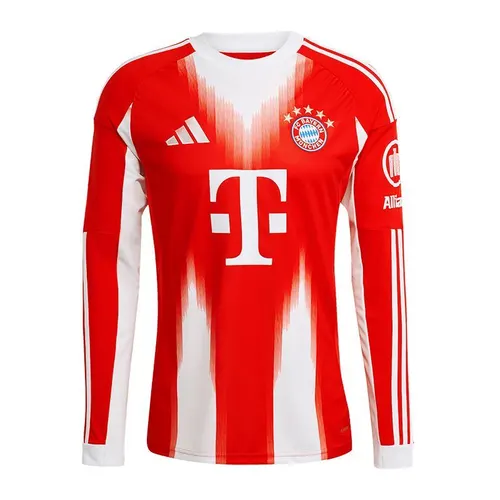 2025/2026 Long Sleeves Bayern Munich Home Football Jersey  — view 1