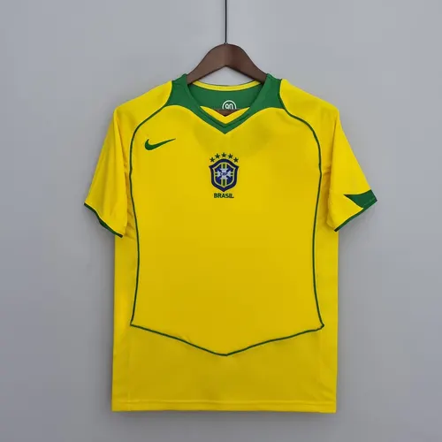 2004 Retro Brasilien Trikot Heim — view 1