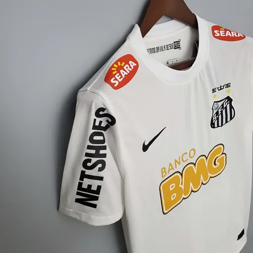 2012 Retro Santos Home Soccer Jersey  — view 6