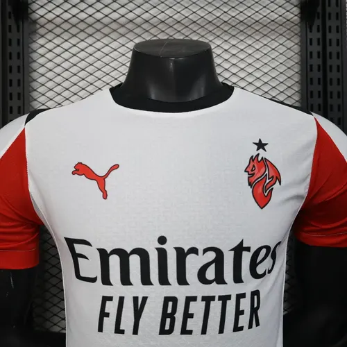 2025/2026 Version Joueur AC Milan Extérieur 01 Maillot de Football  — view 3