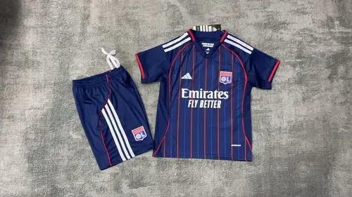 2025/2026 Camiseta de Fútbol Visitante del Olympique de Lyon  Talla Infantil — view 1
