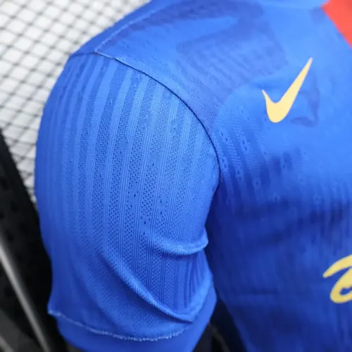 2025/2026Player Version Barcelona x Travis Scott Collab Home Football Shirt  — view 6