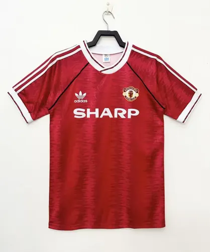 Maillot de football domicile rétro Manchester United 1990-1992  — view 1