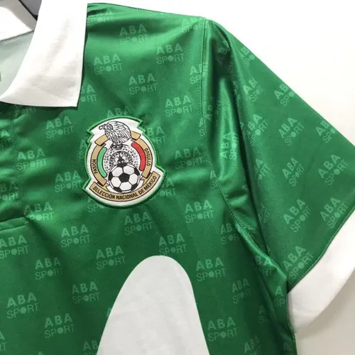 Camiseta de Fútbol Retro Local México 1995  — view 5