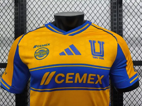 Camisa de Futebol Casa Tigres Versão Jogador 2025/2026  — view 3