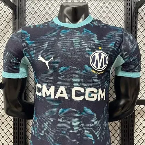 2026/2027 Player Version Olympique de Marseille Away Football Jersey   — view 3