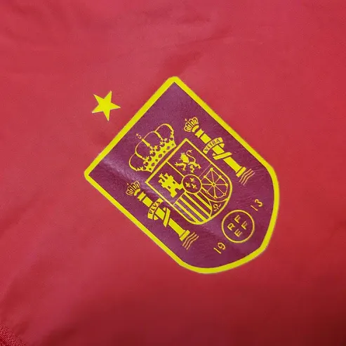 Jaqueta Corta-Vento Espanha Camisa de Futebol 2025/2026 AAA qualidade fã — view 3