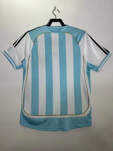 2006 Retro Argentina National Team Home Jersey   — view 2
