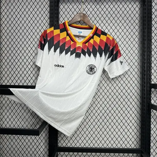 1994 Retro Germany Home Soccer Jersey Football Shirt   — view 3