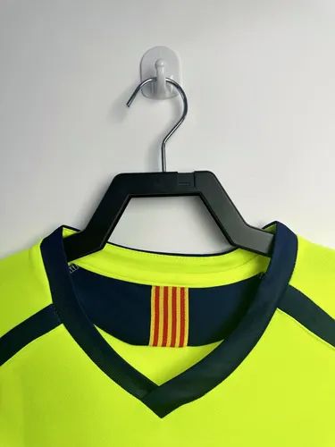 2005/2006 Camiseta de Fútbol Visitante Retro Barcelona Manga Larga  — view 3