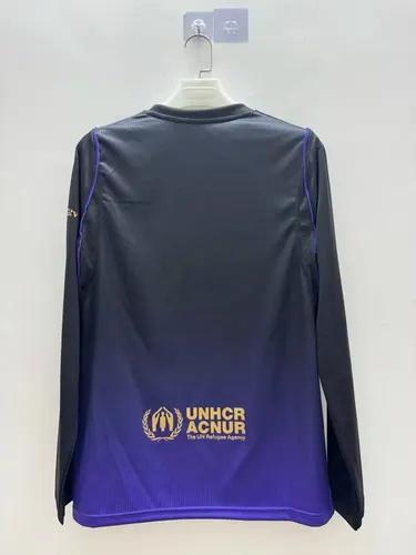2026/2027 Maillot de football extérieur de Barcelone à manches longues  landaise — view 2