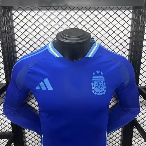 2024-2025 Maillot Extérieur Manches Longues Argentine Version Joueur — view 3